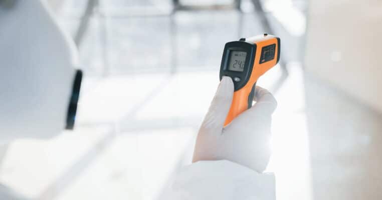 หลักการทํางานของ Infrared thermometer