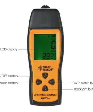 เครื่องตรวจวัดคาร์บอนมอนอกไซด์ Carbon Monoxide Meter รุ่น AS8700A