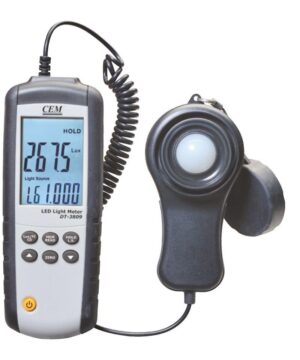 เครื่องวัดแสง LED Lux Meter รุ่น DT-3809 จาก CEM