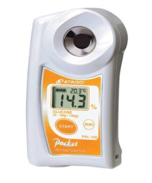 เครื่องวัดน้ำตาลกลูโคส Glucose Refractometer แบบดิจิตอลรุ่น PAL-15S