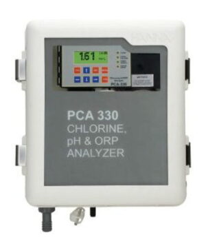 เครื่องวัดและควบคุม pH ORP Chlorine Analyzer Controller รุ่น PCA330