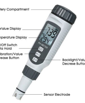 เครื่องวัดค่าความเป็นกรด ด่าง (PH Meter) รุ่น PH818