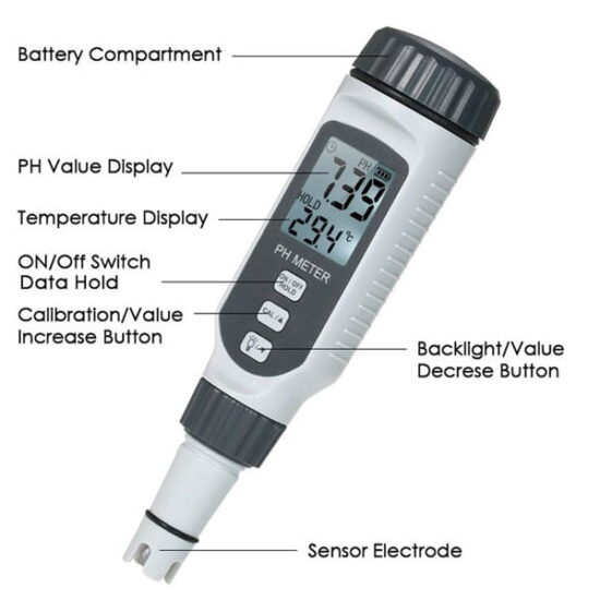 เครื่องวัดค่าความเป็นกรด ด่าง (PH Meter) รุ่น PH818