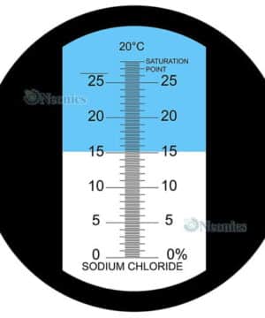 เครื่องวัดความเค็ม Salinity Refractometer รุ่น HT212ATC