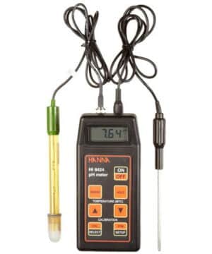 pH ORP Meter พกพาสำหรับงานภาคสนามรุ่น HI8424