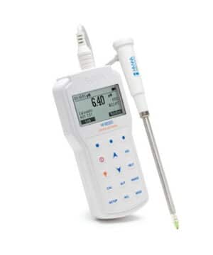 เครื่องวัดกรด-ด่าง pH Portable Meter สำหรับวัดชีส เนยแข็ง (Cheese) HI98165