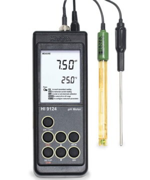 pH Portable Meter สำหรับงานภาคสนามรุ่น HI9124