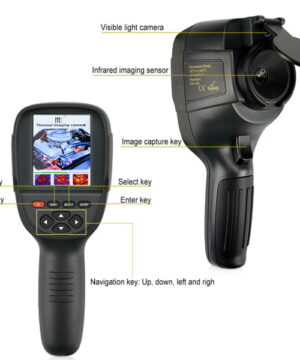 กล้องถ่ายภาพความร้อน เทอร์โมสแกน Infrared Thermal Camera รุ่น HT-18