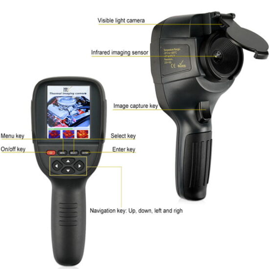 กล้องถ่ายภาพความร้อน เทอร์โมสแกน Infrared Thermal Camera รุ่น HT-18