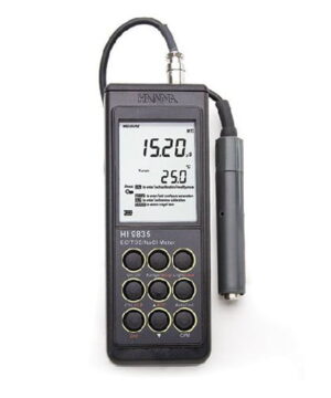 เครื่องวัดคุณภาพน้ำ EC TDS Salt Meter จาก Hanna รุ่น HI9835