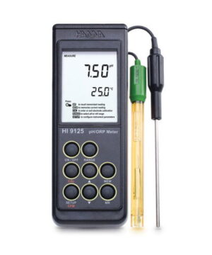 เครื่องวัด pH ORP Meter (Portable) พกพาสำหรับงานภาคสนามรุ่น HI9125