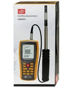 เครื่องวัดความเร็วลมแบบ Hotwire Anemometer จาก Benetech รุ่น GM8903