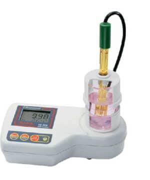 เครื่องวัดค่าความเป็นกรด ด่าง PH Meter จาก Hanna รุ่น HI208 มี Magnetic Stirrer