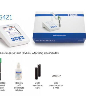 เครื่องวัดปริมาณออกซิเจนในน้ำ DO Meter และ BOD Meter จาก Hanna รุ่น HI5421-02