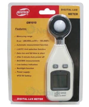 เครื่องวัดแสง (Lux Meter) BENETECH รุ่น GM1010