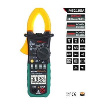 แคล้มมิเตอร์-Clamp-Meter-แบรนด์-Matech-รุ่น-MS2108A